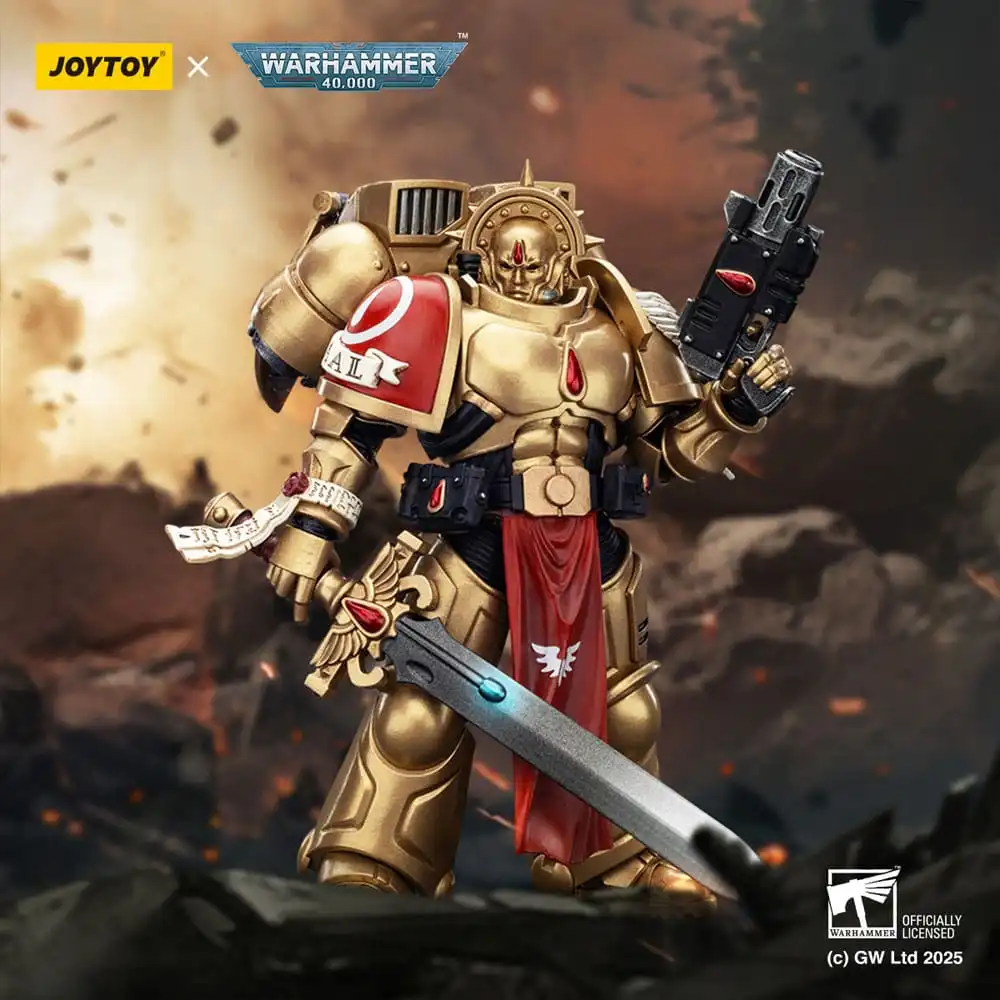 Warhammer 40 000: Combat Patrol Blood Angels Action Figure Sanguinary Guard 1 with Inferno Pistol and Encarmine Blade 20 cm